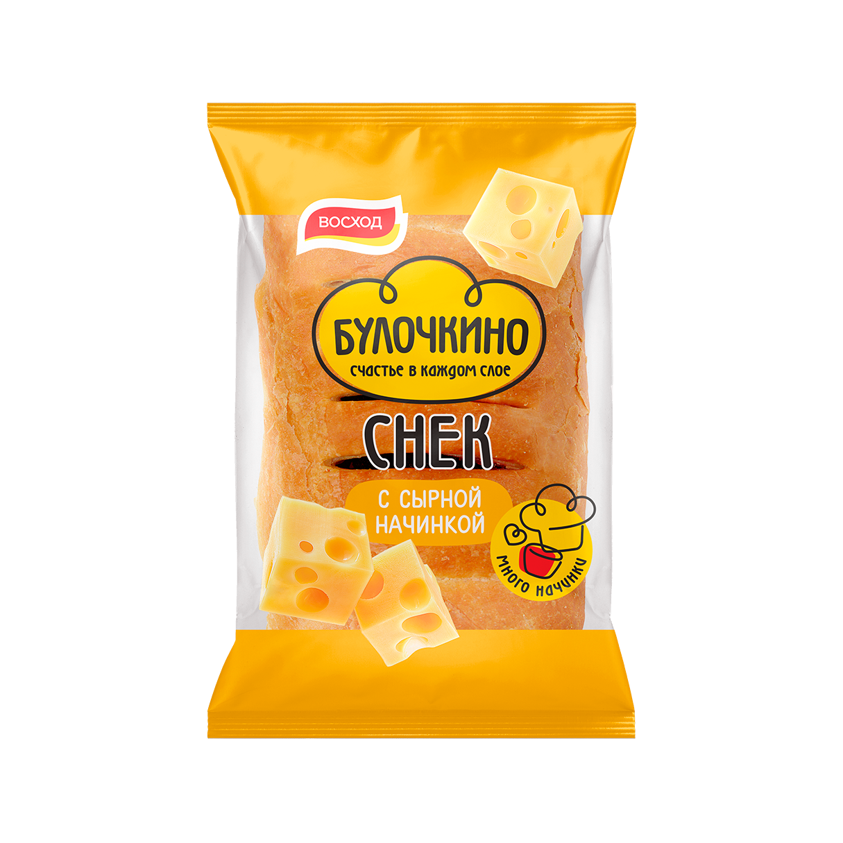 Снек с сырной начинкой